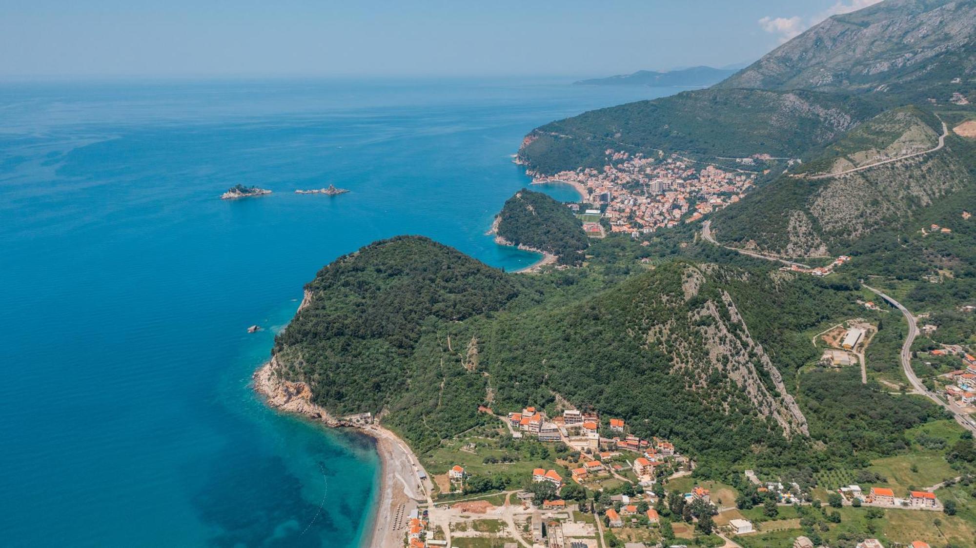 Apartments Del Mar Petrovac Exteriör bild